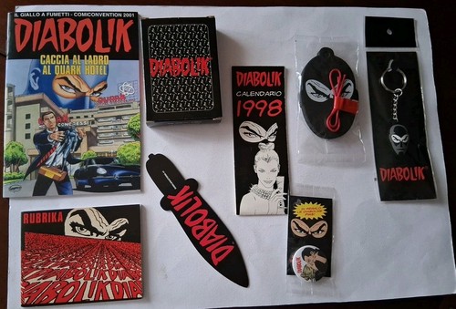 Lotto gadget diabolik anni - 8,