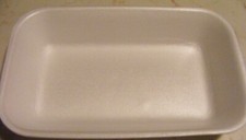 300 VASSOIO VASCHETTE VASSOI POLISTIROLO 24X16X4 PER ALIMENTI MACELLERIE 166+