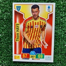 CARD ADRENALYN XL CALCIATORI PANINI 2019/20 LECCE N°190 HAYE 2020 ⚽️