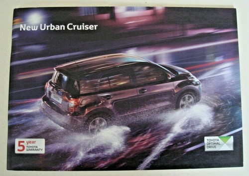Toyota urban cruiser - toyota.,