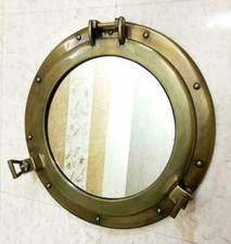 Specchio oblò finitura - , ottone