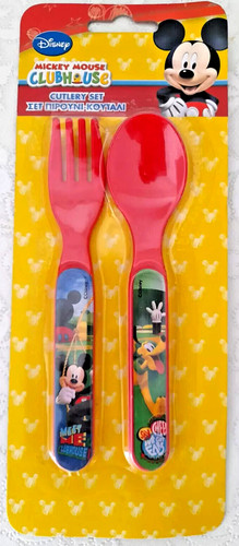 Set posate plastica asilo - in,
