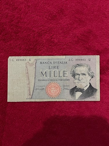 Banconota 1000 mille lire