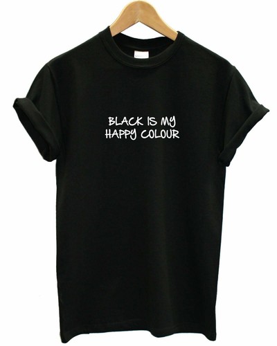 Black happy color - is, my