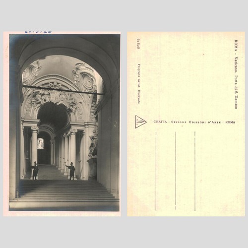 Vintage postcard vaticano - vintage,