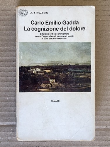 Gadda cognizione del dolore - gadda,