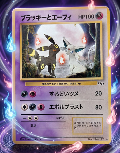 Pokemon umbreon espeon - pokemon, card