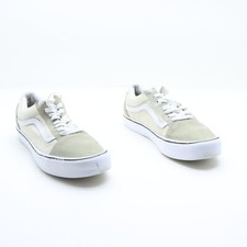 Vans old skool USATE  eur 43 USM10 UK9 (Cod.SS4076)uomo  basso tela beige