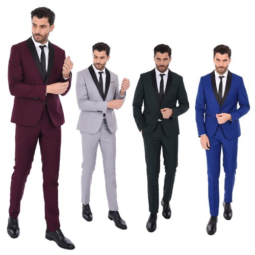 Abito uomo slim fit smoking - uomo,