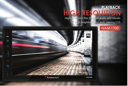 Nakamichi touchscreen media - nakamichi, 7"
