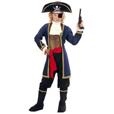 COSTUME VESTITO ABITO TRAVESTIMENTO CARNEVALE BAMBINO PIRATA DEI 7 MARI