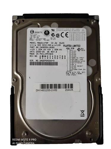 Fujitsu maw3147np 147gb scsi - maw3147np,