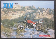 Honda xlv 750 depliant - xlv,