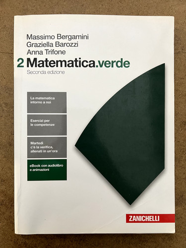 Matematica verde seconda - matematica.verde,