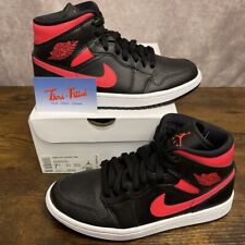 Jordan 1 Mid Siren Red 2021 Size 7.5W/6M (BQ6472-004) Authentic Women’s Shoes