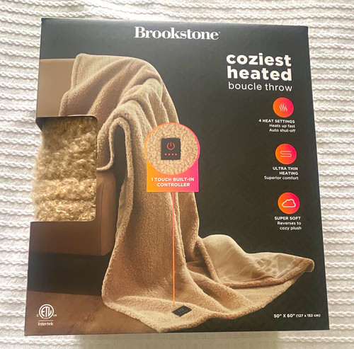 Brookstone coperta elettrica - coperta,