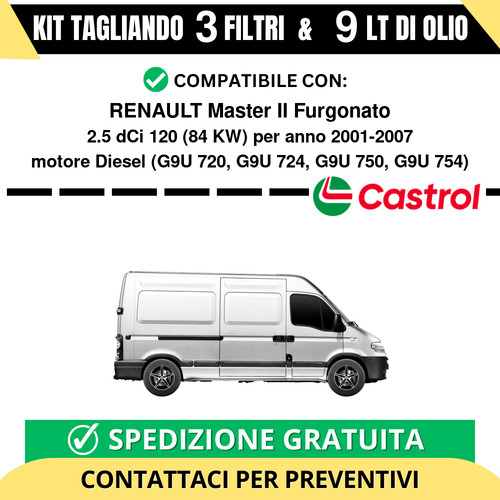 Tagliando per renault master - tagliando,