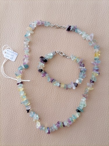 Collana fluorite e - fluorite,