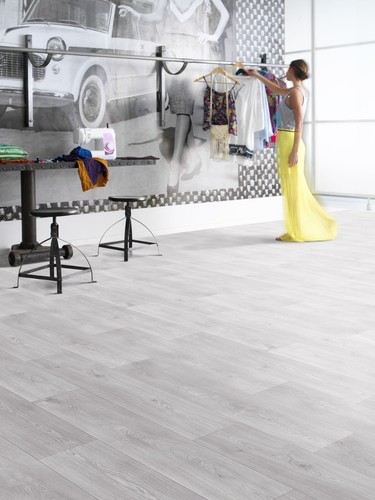 Pavimento pvc con feltro