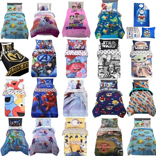 Set lenzuola bambini con letto