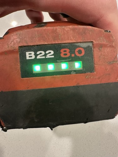 Hilti b22 0ah - 8.0ah, lithium-ion