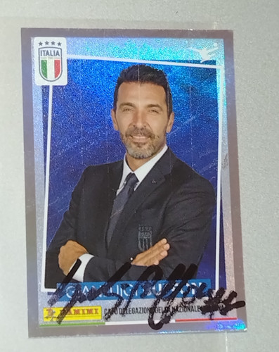 Autograph gigi buffon figurina - gigi,