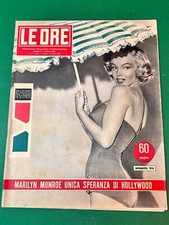 1-8-1953 rivista LE ORE