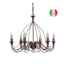 Lampadario sospensione ferro - lampadario,
