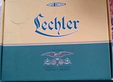  LECHLER SMALTI E VERNICI LAVAGNETTA IN ARDESIA IN CORNICE LEGNO BIFACCIALE