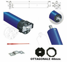 Motore tubolare tapparelle tende 10Nm 35mm 15RPM automazione 230v 40 ottagonale