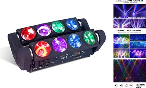 Luce testa movimento - ragno, led
