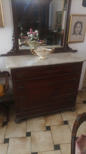 Antiquariato antico casettone - antico,