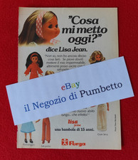 Advertising ITALIA Pubblicità : Bambola FURGA, LISA JEAN cosa mi metto? ( 1976 )