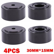 4X Piedini Amplificatore Nero HIFI Giradischi Piedi Audio Altoparlante Isolamento Piedini Pad CALDO