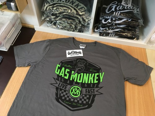 Shirt gas monkey garage uomo - monkey,