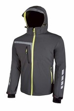 Giacca Softshell U-Power Quick Grigio Antivento Taglia M-L-2XL