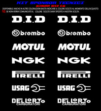 KIT STICKERS ADESIVI KIT