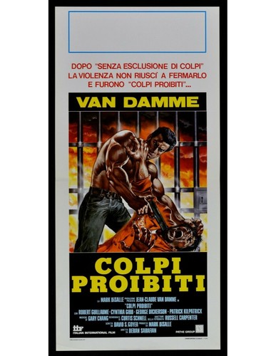Locandina colpi proibiti van - colpi,
