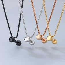 Collana Manubri Catena Acciaio