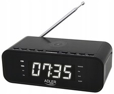 Radio alarm clock inductive - radio,