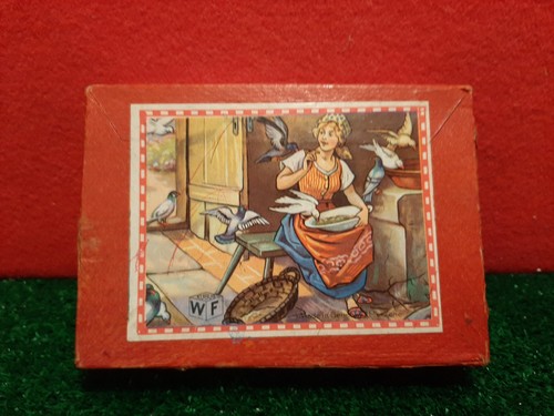 Antico gioco con cubi per - antico,