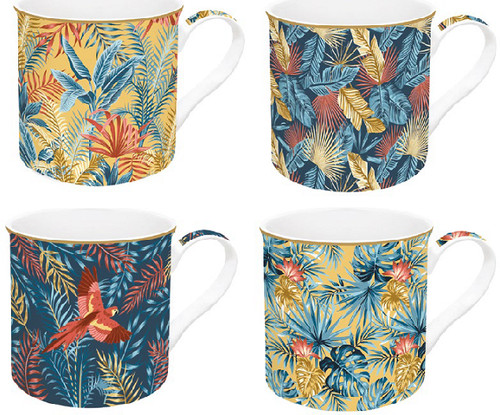Set tazze porcellana equa - set,