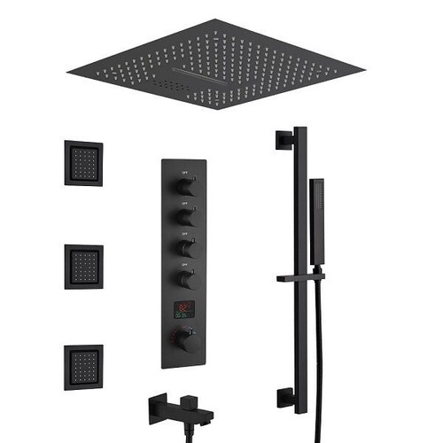 Impianto doccia led - doccia, 16"
