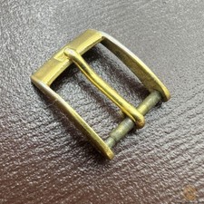 Zenith Fibbia Placcata Oro Gold Plated Buckle 12mm Vintage Originale