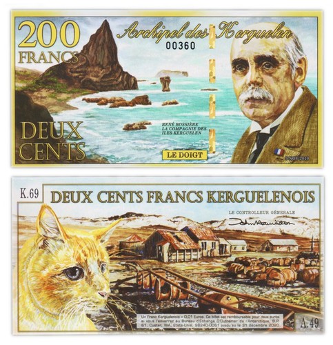 200 francs 2010 kerguelen - 200,