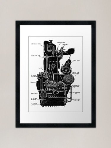 Blocco motore sezione - blocco,