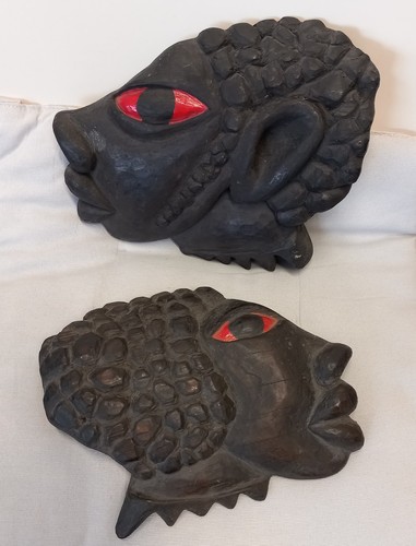 Maschere africane legno - maschere, africane,