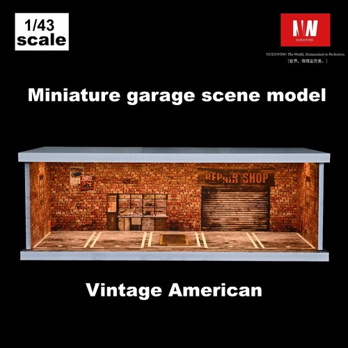Diorama auto showroom - diorama,