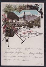 AK791) Cartolina Litografia IT