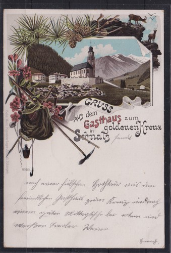 Ak791 cartolina litografia it - litografia,
